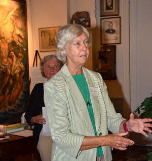 Evelyn Edson, President of Scottsville Museum