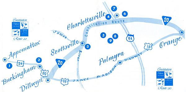 Constitution Route Through Scottsville