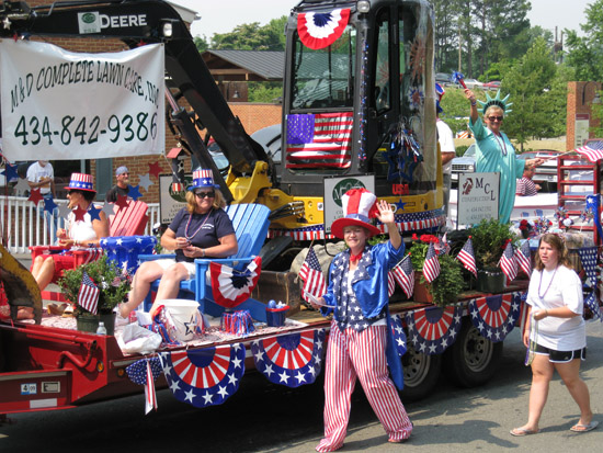 Independence Day Parade in Scottsville, 2008