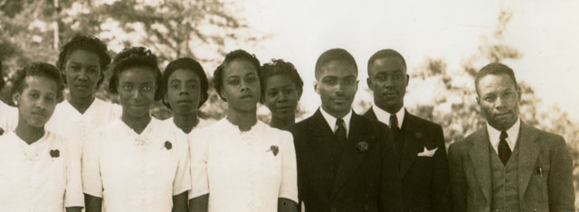 1942 Senior Class, Esmont High School