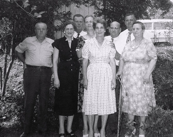 First Cousins in Scottsville, ca. 1955